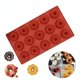 thumbnail image 2 of Mini molde para magdalenas, moldes antiadherentes de silicona para hornear galletas, pudín, pasteles, repostería, Fondant, magdalenas y rosquillas qym unisex, 2 of 2