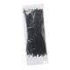 thumbnail image 1 of Sujetacables de nailon con cierre automático para cables de plástico con cremallera (L) negro, 1000 Uds., 1 of 7