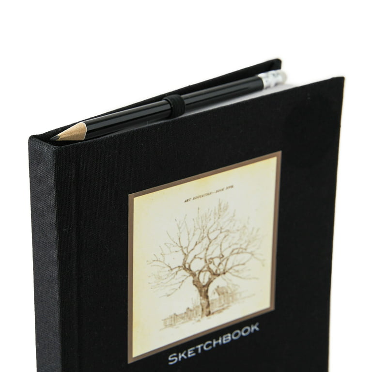 Black Tree Hardbound Sketchbook by Artist's Loft - Acid Free and Smudge  Resistant Paper, Sketch Pad for Drawing, Sketching, Writing - Bulk 8 Pack