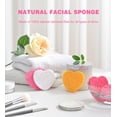thumbnail image 2 of Compressed Facial Sponges, 100% Natural Cellulose Face Sponge for Cleansing, Massage, Pore Exfoliating, Mask, Makeup Removal, 2 of 4