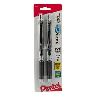 Pentel EnerGel RTX Deluxe Retractable Liquid Gel Pen, Fine .7mm