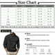 thumbnail image 2 of Men's Fashion Top Casual Slim Fit Pullover Long Sleeve Zipper Small High Collar 4XL, 2 of 3