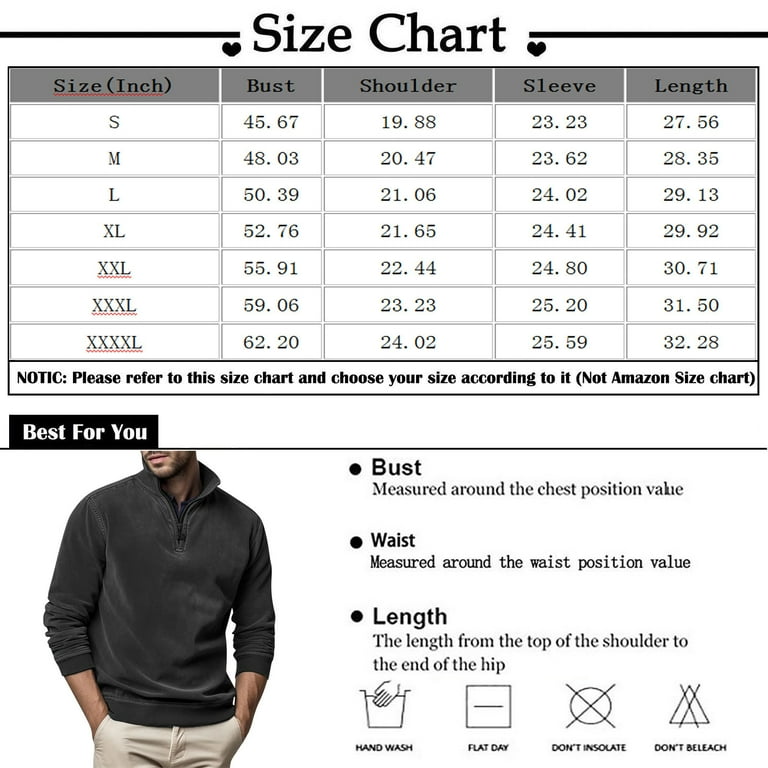 GXIPO 2024 Men's 3/4 Zip Pullover Long Sleeved Fashion Slim GXIPO 2024 Men's 3/4 Zip Pullover Long Sleeved Fashion Slim