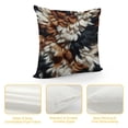 thumbnail image 4 of PIKWEEK Throw Pillow Covers Home Decor  Cow Animal Retro Farm Camouflage Cow Animal Pillow Cases Decorative  Outdoor Cushion Couch Sofa Pillowcases Multiple specifications, 4 of 5