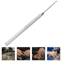 FOMIYES Tennis Racket Stringing Tool with Comfortable Grip for Home Use Durable Metal Construction Silver