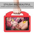 thumbnail image 3 of Funda de EVA a prueba de golpes con soporte para el pulgar para Samsung Galaxy Tab A7 Lite T220/T225 (negra), 3 of 4