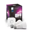 thumbnail image 1 of Philips - Hue Color A19 Smart LED Bulb Starter Kit - White and Color Ambiance, 1 of 1