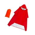 thumbnail image 6 of Segolike Rain Poncho Emergency Waterproof Pullover with Hood and Drawstring Raincoat Jacket for Backpacking Hiking Fishing Outdoor, 6 of 8