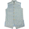 thumbnail image 5 of Bellisimo Fashon Men's Luxury Embroidered Nehru Jacket Vests, 5 of 5