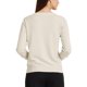 thumbnail image 3 of Suéter ligero de mujer Inspire Chic, con cuello redondo, botones, de manga larga, color beige, 3 of 6