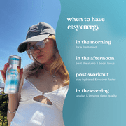 Moment Easy Energy Drink (Peach) – Zero Added Sugar Sparkling Energy Drinks with Natural Caffeine, Magnesium, B Vitamins & Lion’s Mane – L-Theanine & Adaptogens for Mood, Focus & Clarity – 12 Pack