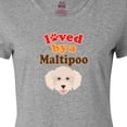 thumbnail image 4 of Inktastic Maltipoo Dog Gift Poodle Maltese Women's T-Shirt, 4 of 5