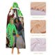 thumbnail image 4 of Tubo de Alce Manta Capa con Capucha Anti-Bolitas, Manta de Lana Ártica Suave, Manta Portátil de Felpa Ligera y Lujosa, Poncho para Siesta en Casa y Oficina, 100*130cm, 4 of 6