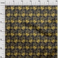 thumbnail image 2 of oneOone Organic Cotton Voile Fabric Leaves & Floral Block Print Fabric BTY 42 Inch Wide, 2 of 4