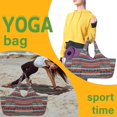 thumbnail image 4 of Bolsa grande para esterilla de yoga, bolso para esterilla de yoga con bolsillos de almacenamiento multifunción, capacidad para 2 esteras de yoga gruesas, ligera y duradera, 4 of 5