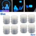 thumbnail image 1 of Lefu 4/8/16pc Car Wheel Tire Valve Cap Tyre Rim Stem Covers Luminous Dust Cover Blue, 1 of 9