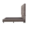 thumbnail image 4 of Box Base Cama King Size DICASA Cabecera Capri Gris Oscuro, 4 of 8