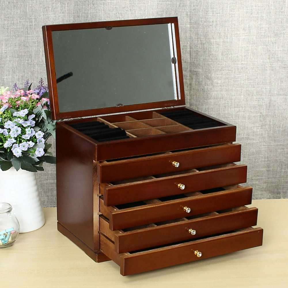Jewelry Armoire Stand Up Box - Dressers & storage drawers