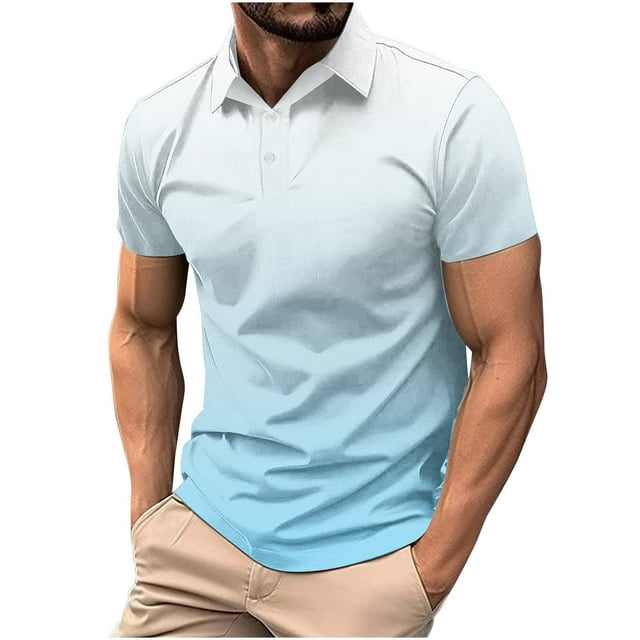 SDNall Chemise Décontractée à Manches Courtes Imprimée pour Hommes, Col Rabattu, Boutons, Fente Latérale, Chemise à Manches Longues pour Hommes, Chemise Boutonnée pour Hommes, Chemise à Manches Courtes pour Hommes