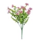 thumbnail image 2 of Ramo de flores artificiales de 7 puntas | Arreglo floral artificial para decoración del hogar y la oficina | Centro de mesa decorativo para bodas y fiestas, 2 of 9