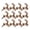 12pcs A, variant on 3D Light-Up Wooden Reindeer Christmas Decor (1-Pack) – Real Wood LED Reindeer Wall Art with Warm Backlit Glow, Peel & Stick Holiday Decor for Living Room Entryway