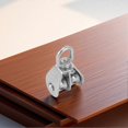 thumbnail image 3 of Lifting Pulleys Stainless Steel Pulley Block for Harsh Environments Silver for Towing 2Pcs, 3 of 4