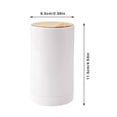 thumbnail image 2 of Upgrade Up Qtip Holder For Qtip Dispenser Bathroom Organizer Bathroom Toothpick Holder Sock for Closet Room Storage for Clothes Quilt Bag Storage Tote Organizer Effortless Clothes Organizer Storage, 2 of 3