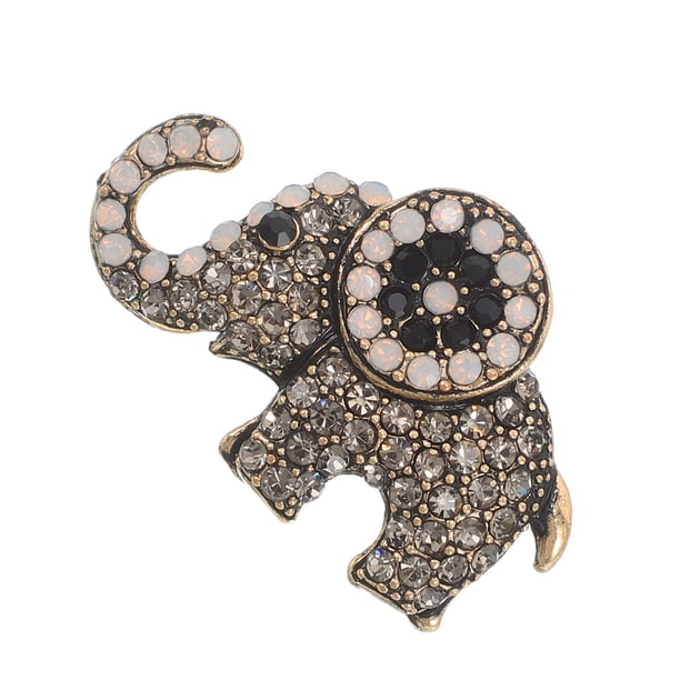 Luxshiny Accesorio De Broche Vintage Elefante Con En Para Broches De