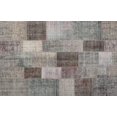 thumbnail image 1 of Ahgly Company Indoor Rectangle Contemporary Dark Gray Patchwork Area Rugs, 8' x 10', 1 of 6