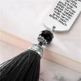 thumbnail image 3 of Jewish Christian Gift for Men Women, Bible Verse Hanging Accessories Charm for Car Wall Door, Inspirational Biblical Hebrew Car Rear View Mirror Tassel Pendant, 3 of 4