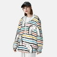 thumbnail image 5 of Kll Cartoon Dinosaurs Print Men'S Women’s Upf 50+ Sun Protection Outdoor Hoodie Jacket Long Sleeve Fishing Hiking Performance Shirt- 3x-Large, 5 of 8