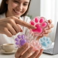 thumbnail image 3 of Cat Taba Squishy Paw, 10 PCS Cute Squishy Toys, Soft Squeeze Fidget Toys, Sensory Stress Relief, Party Favors for Kids Adults, 3 of 5