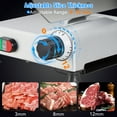 thumbnail image 3 of Meat Slicer,240W Electric Food Slicer with 10" Round Blade and Thickness Adjustment Knob,Meat Slicer for Home Use,Easy to Clean, Cuts Meat,Bread and Cheese, 3 of 7
