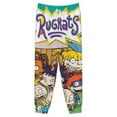 thumbnail image 3 of Rugrats Men's Sweatpants Printed Long Joggers Athletic Track Pants Soft Lounge Pants for Leisure, Sports & Travel XS, 3 of 7