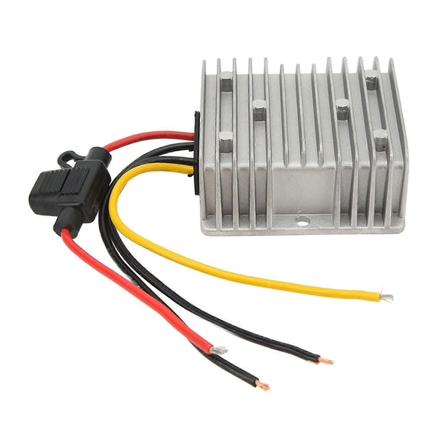 Voltage Regulator Rectifier 13V?72V to 12V 120W Voltage Tension Alternator Regulated Rectifier for Golf Carts Cars Trucks Electric Motors