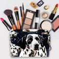 thumbnail image 3 of Spotted Dog Large CapacityCosmetic Storage Bag with Zipper, Printed Design - Ideal Organizing Solution for Ladies and Girls on-the-Go - Includes Small Bag,Men's Hanging Toiletry Bag,, 3 of 6