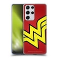 thumbnail image 1 of Head Case Designs Officially Licensed Wonder Woman DC Comics Logos Oversized Soft Gel Case Compatible with Samsung Galaxy S21 Ultra 5G, 1 of 7
