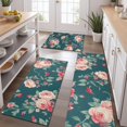 thumbnail image 2 of Pioneer Flower Floral Print Pattern Kitchen Rugs Sets Of 3,Kitchen Runner Rugs Non Skid Washable,Decorative Kitchen Floor Mats for Kitchen,Sink,Laundry,17"x30"+ 17"x47" + 17"x59", 2 of 6