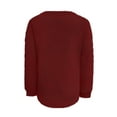 thumbnail image 5 of Ailaofu Fuzzy Oversized Sweaters for Women Casual Long Sleeve Chunky Sweater Knit Pullover Jumper Tops Fall Fashion, 5 of 6