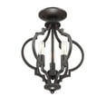 thumbnail image 2 of Trade Winds Lighting 3-Light Ceiling Light In Oil Rubbed Bronze, 2 of 6