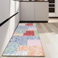 thumbnail image 4 of Pioneer Flower Floral Print Pattern Kitchen Rug Mat,Kitchen Runner Rugs Non Skid Washable,Decorative Kitchen Floor Mats for Kitchen,Sink,Laundry,17"X47", 4 of 5
