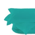 thumbnail image 2 of BedDecor 600 TC 100% Egyptian Cotton 6 Pcs Sheet Set Stripe 21 inches (Turquoise Blue,King), 2 of 7