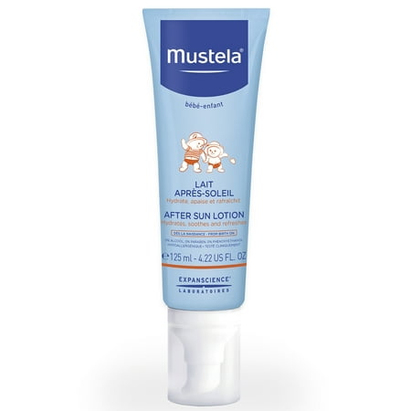 Mustela Baby After Sun Lotion, with Natural Avocado Perseose, 4.22