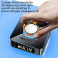 thumbnail image 4 of Adaptador Bluetooth receptor audio 5 en 1, Bluetooth 5.0, AUX/RCA, Negro, 4 of 5