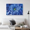 thumbnail image 3 of IDEA4WALL Canvas Wall Art Blooming Navy Blue and Purple Dahlia Pinnata Floral Flower Photography Realism Modern Closeup Colorful for Living Room, Bedroom, Office, 3 of 5