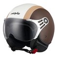 thumbnail image 3 of Cascos de moto retro vintage Casco de moto abierto de media cara Cascos de moto 3/4 Casco de seguridad para scooter Casque Ksak, 3 of 5