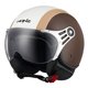 thumbnail image 3 of Cascos de moto retro vintage Casco de moto abierto de media cara Cascos de moto 3/4 Casco de seguridad para scooter Casque Ksak, 3 of 5