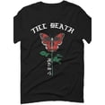 thumbnail image 3 of Skull Butterfly Men's T-shirt 100% Cotton - 220g, 3 of 7
