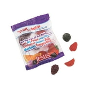 Scripture Candy Fruit of the Spirit Gummy Fruit Snacks, Edibles, Party Supplies, 50 Pieces