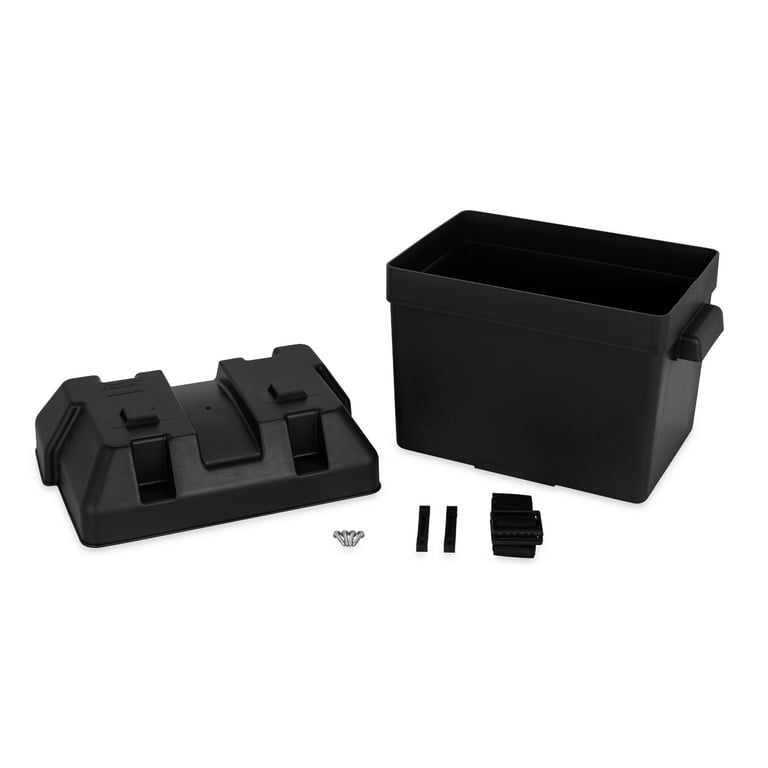 Camco RV Standard Battery Box, Black, 55 OFF